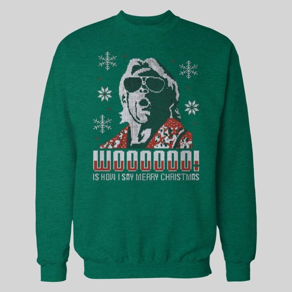Other - RIC FLAIR CHRISTMAS SWEATER STYLE SWEATSHIRT SICK